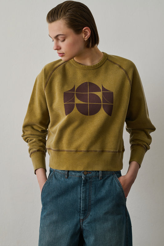 Sweatshirt Apollo - Bronze - Coton - Femme