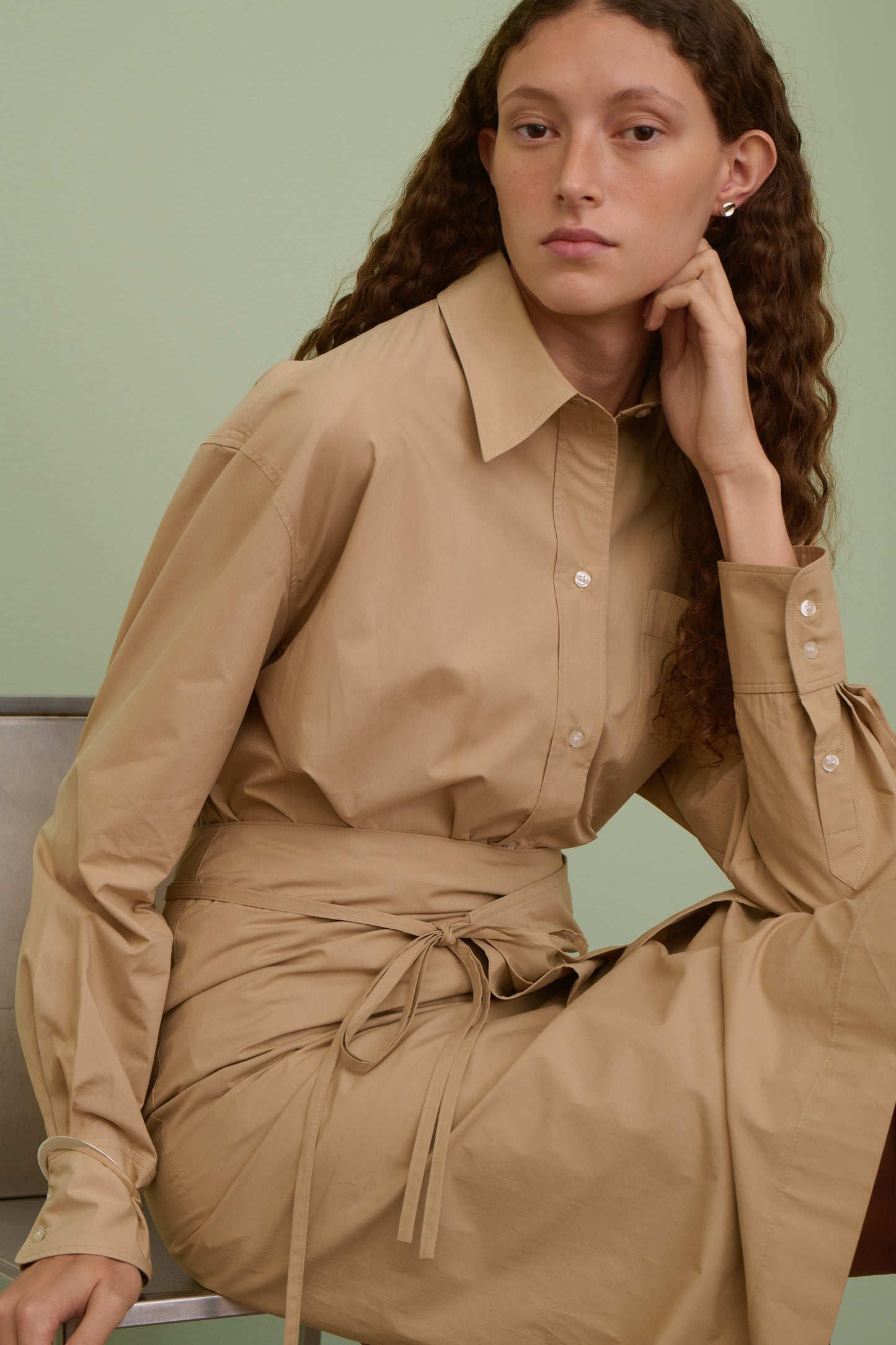 Boucle d'oreille - Argent - Ligne Plate - Femme