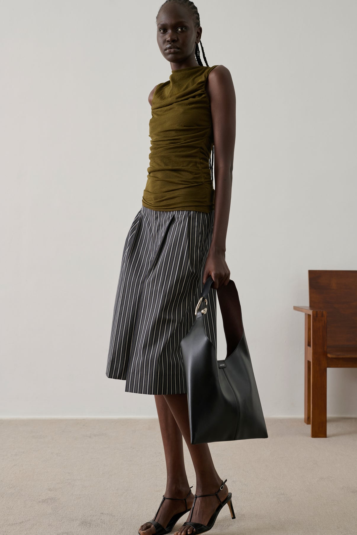 Bermuda Henna - Noir/Cardamome - Coton - Femme vue 3