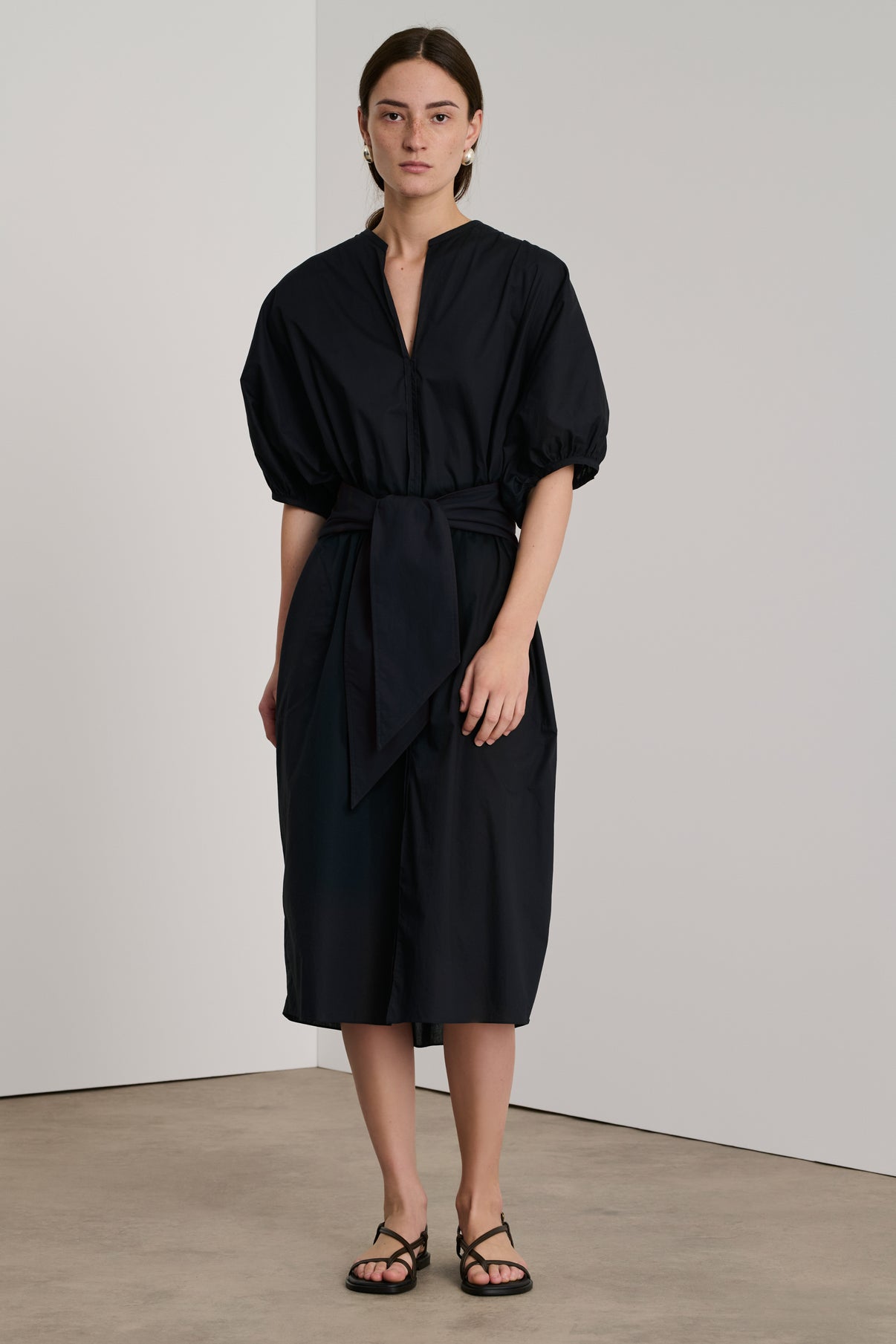 Robe Alger - Noir - Coton - Femme vue 1