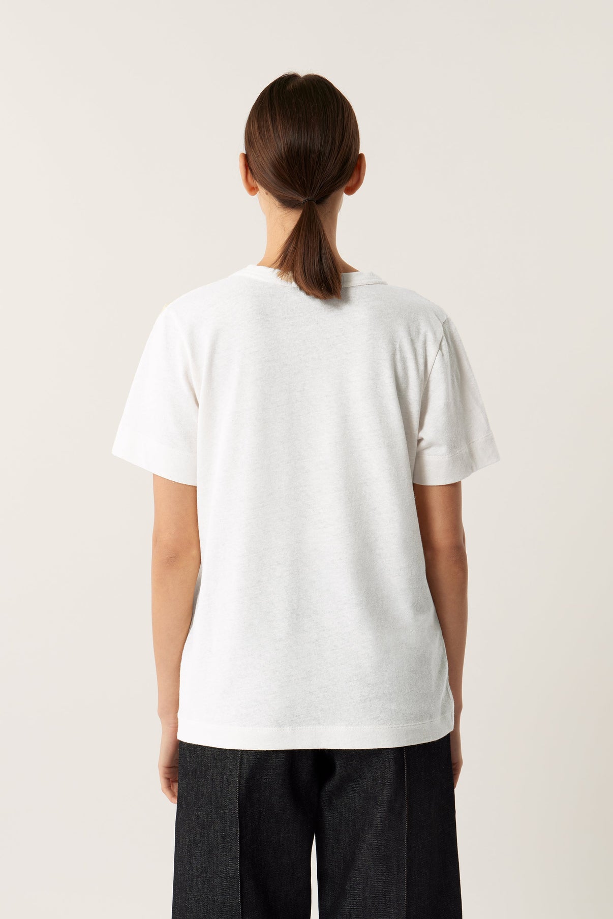 CYRIL OFF-WHITE TEE-SHIRT vue 5