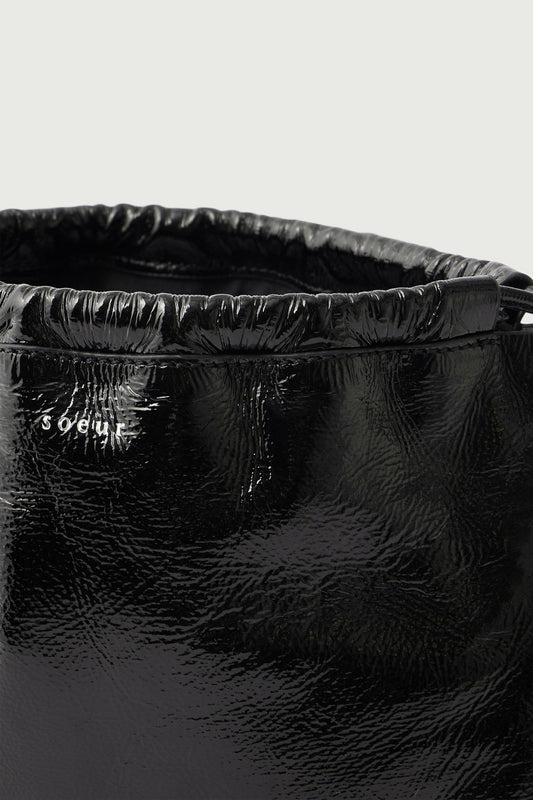 Sac Suzette - Noir - Cuir - Femme